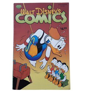 Walt Disneys Comics Featuring Donald Duck & Nephews September Issue Vintage Comi